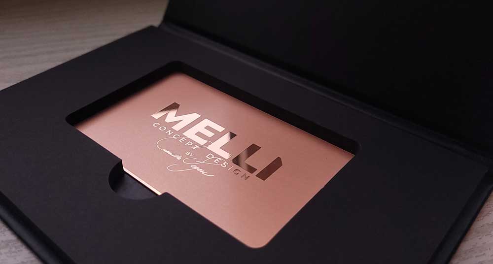 Melli luxury metal card