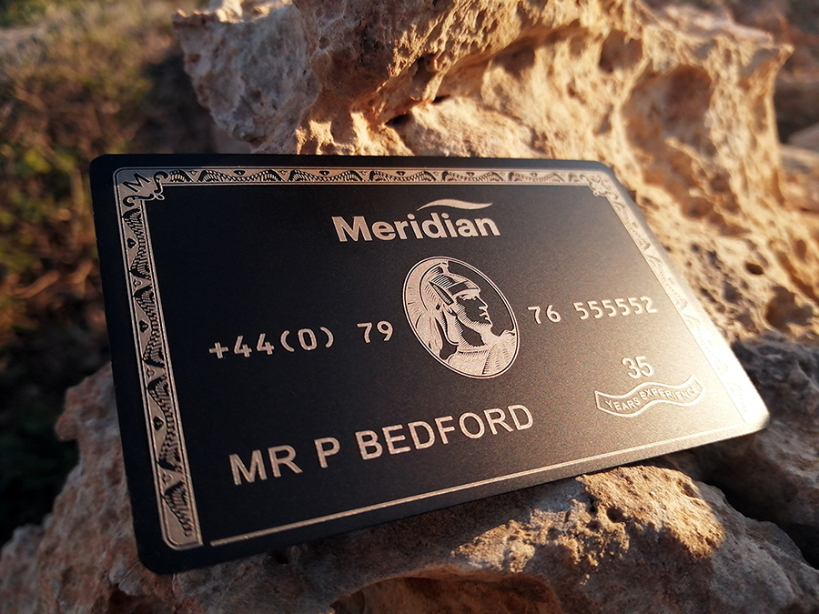 Meridian NFC business card