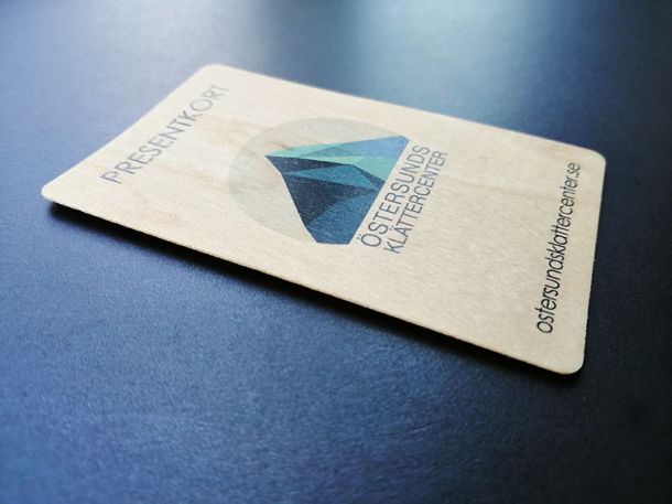 Wooden NFC Business Card