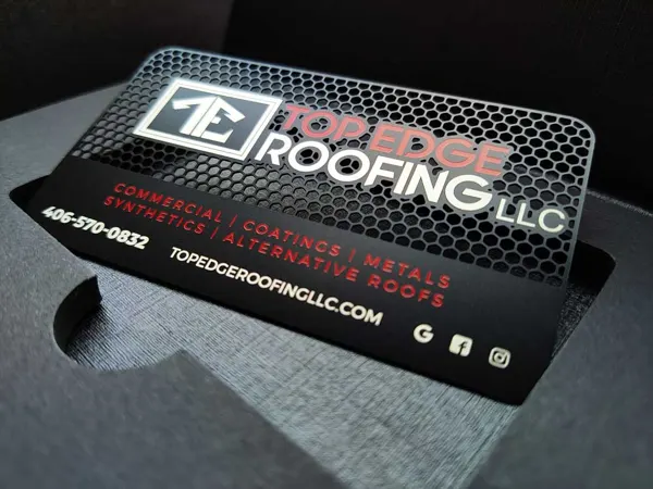 Top Edge Roofing: FDS Cardsin valmistama kortti