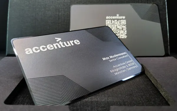 Accenture: FDS Cardsin valmistama kortti